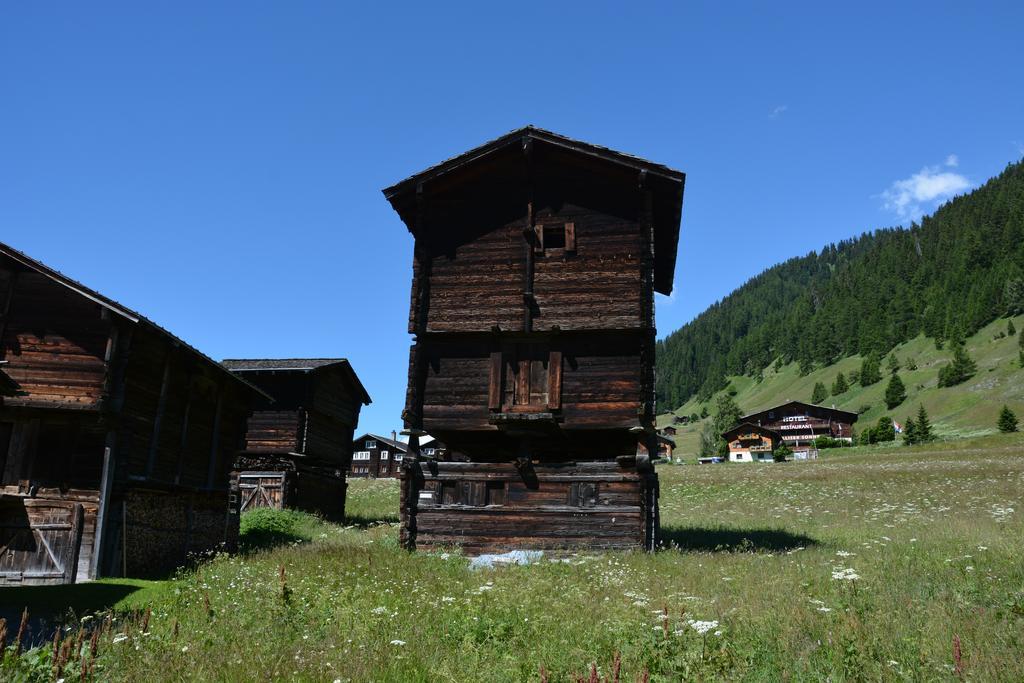 Hotel Restaurant Walliser Sonne Reckingen Exterior foto